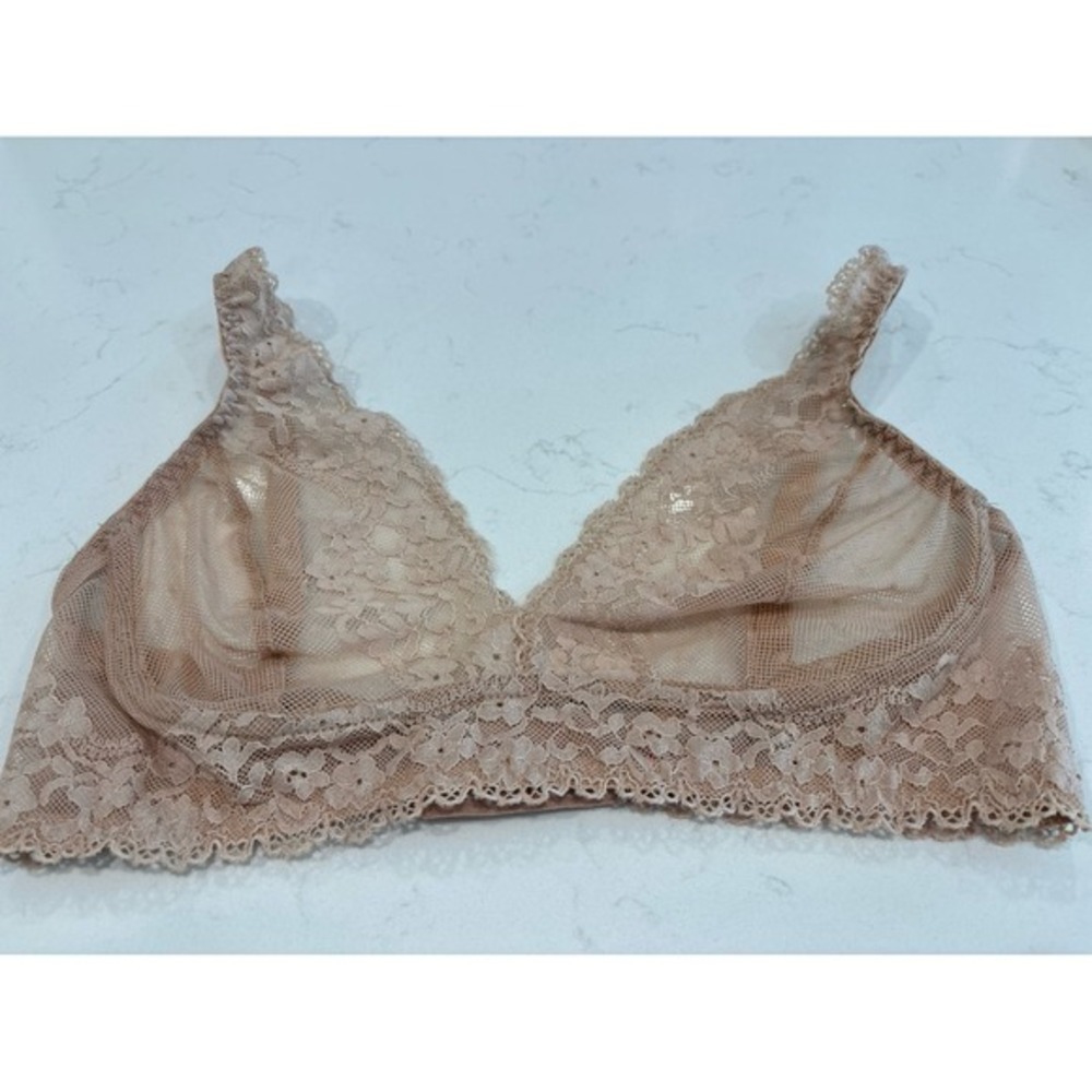 Commando Delicate Lace Bralette Size‎ Small no underwire very soft ,comfortable